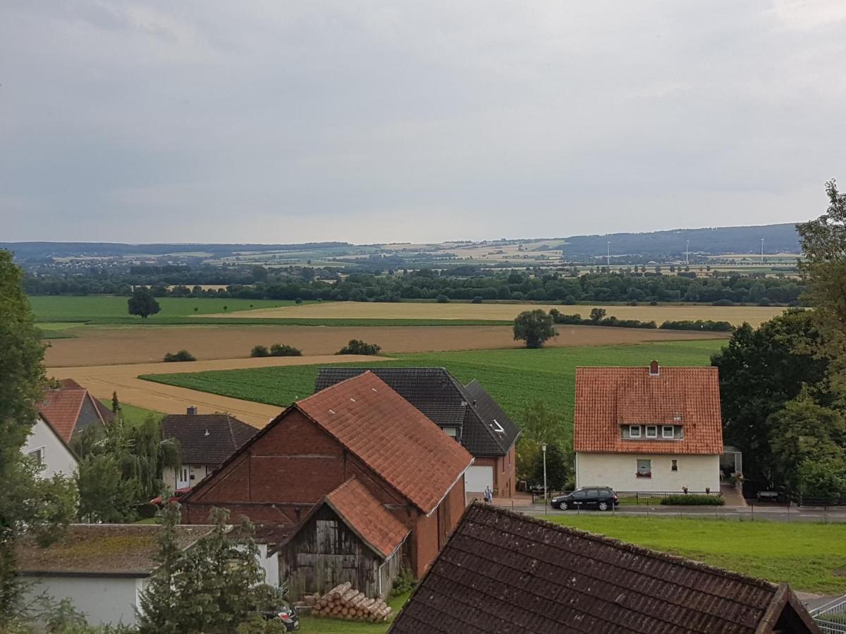 Ferienwohnung Weserblick Hessisch Oldendorf ภายนอก รูปภาพ