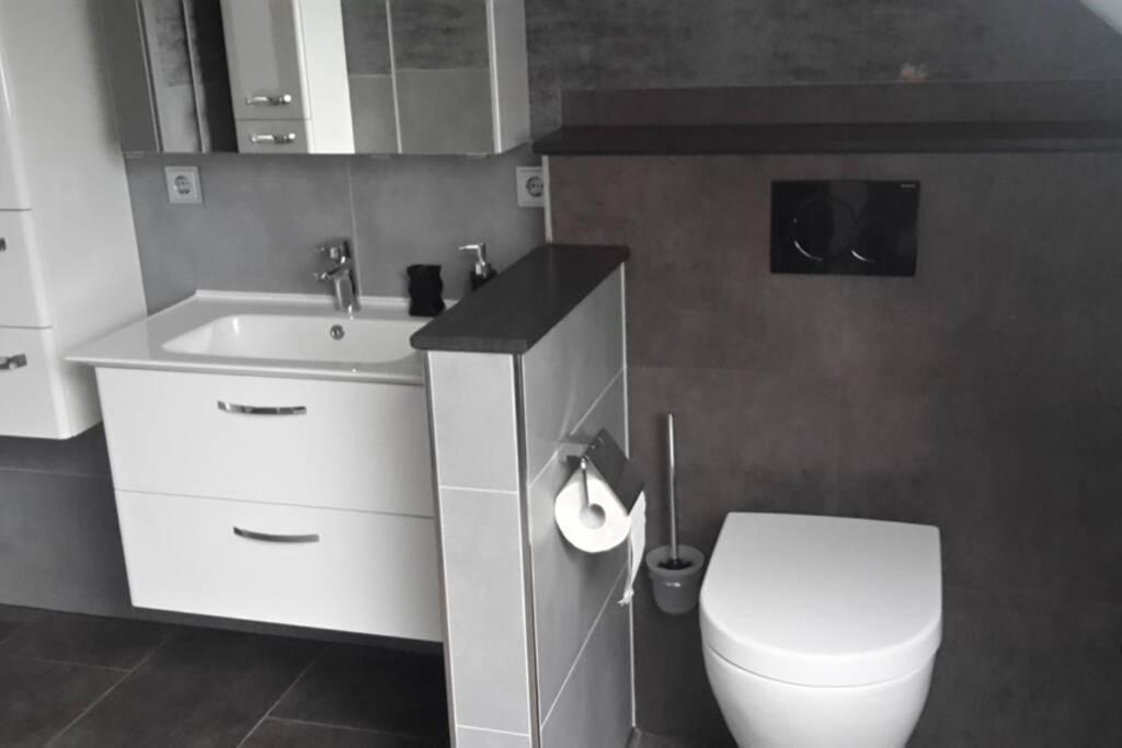 Ferienwohnung Weserblick Hessisch Oldendorf ภายนอก รูปภาพ